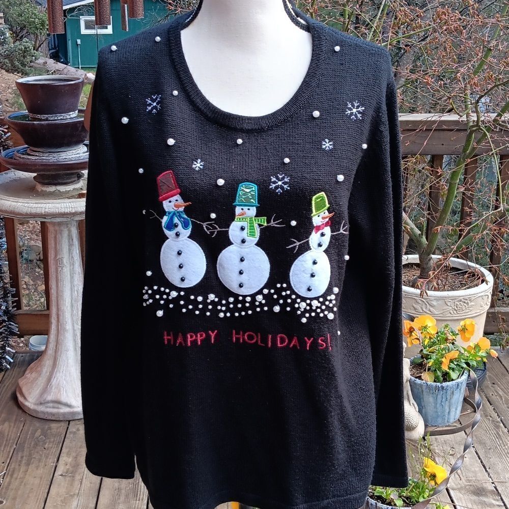 Snowman Christmas Sweater